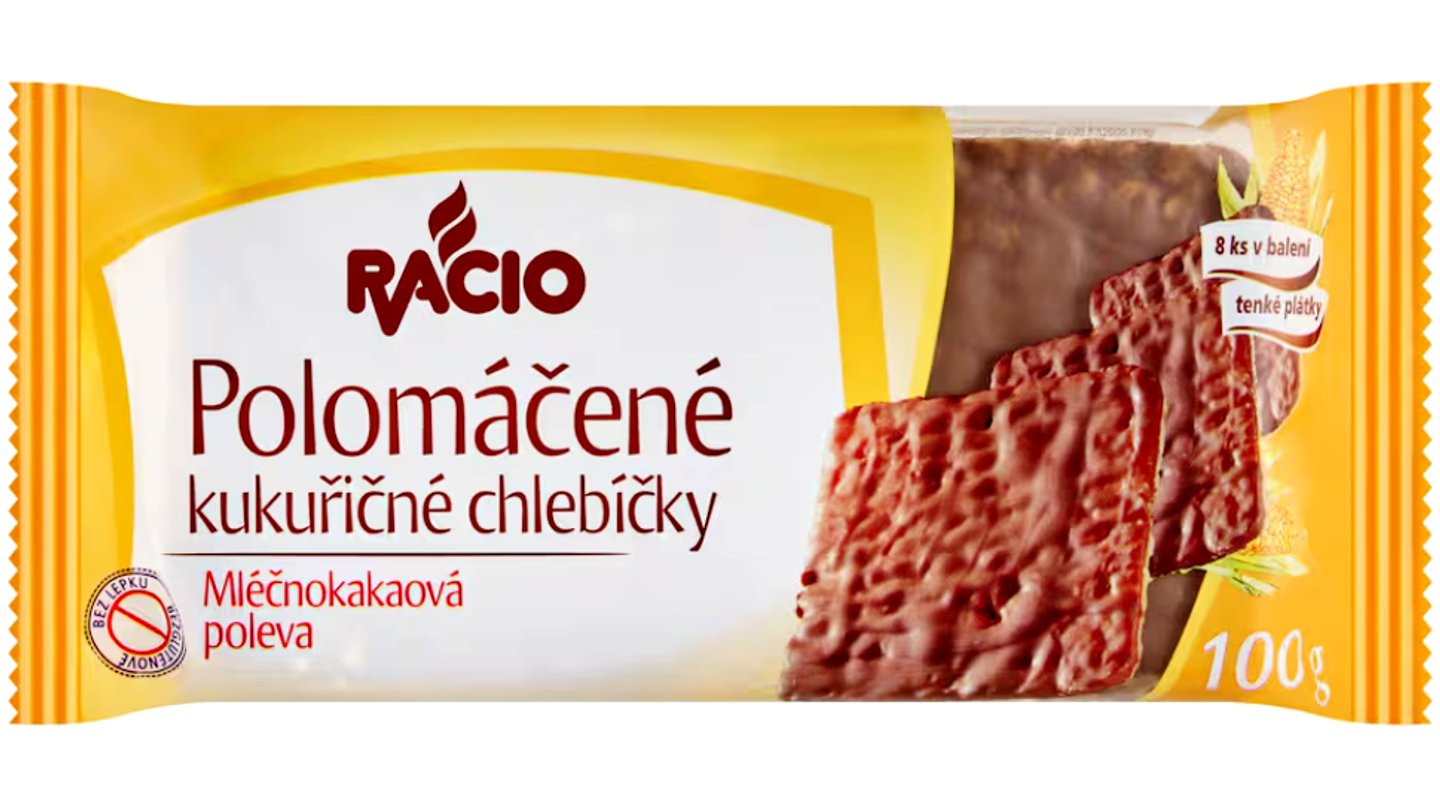 Kukuřičné chlebíčky s čokoládou