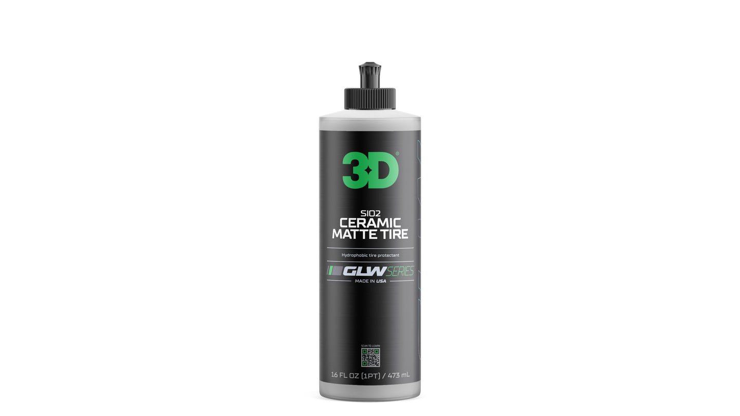 MATNÁ KERAMICKÁ OCHRANA NA PNEU A TĚSNĚNÍ - 3D GLW SERIES SiO2 CERAMIC MATTE TIRE 473 ml 