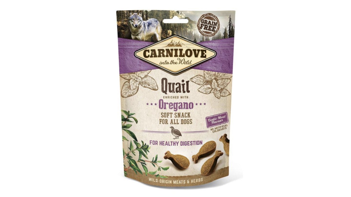 Carnilove Dog Snack Quail&Oregano 200g