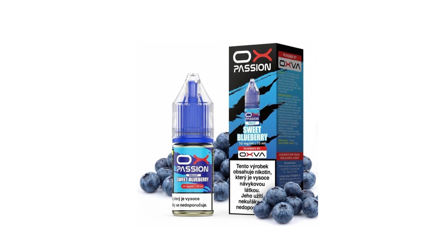 LIQUID OXVA OX PASSION SALTS SWEET BLUEBERRY 10ML - 10MG