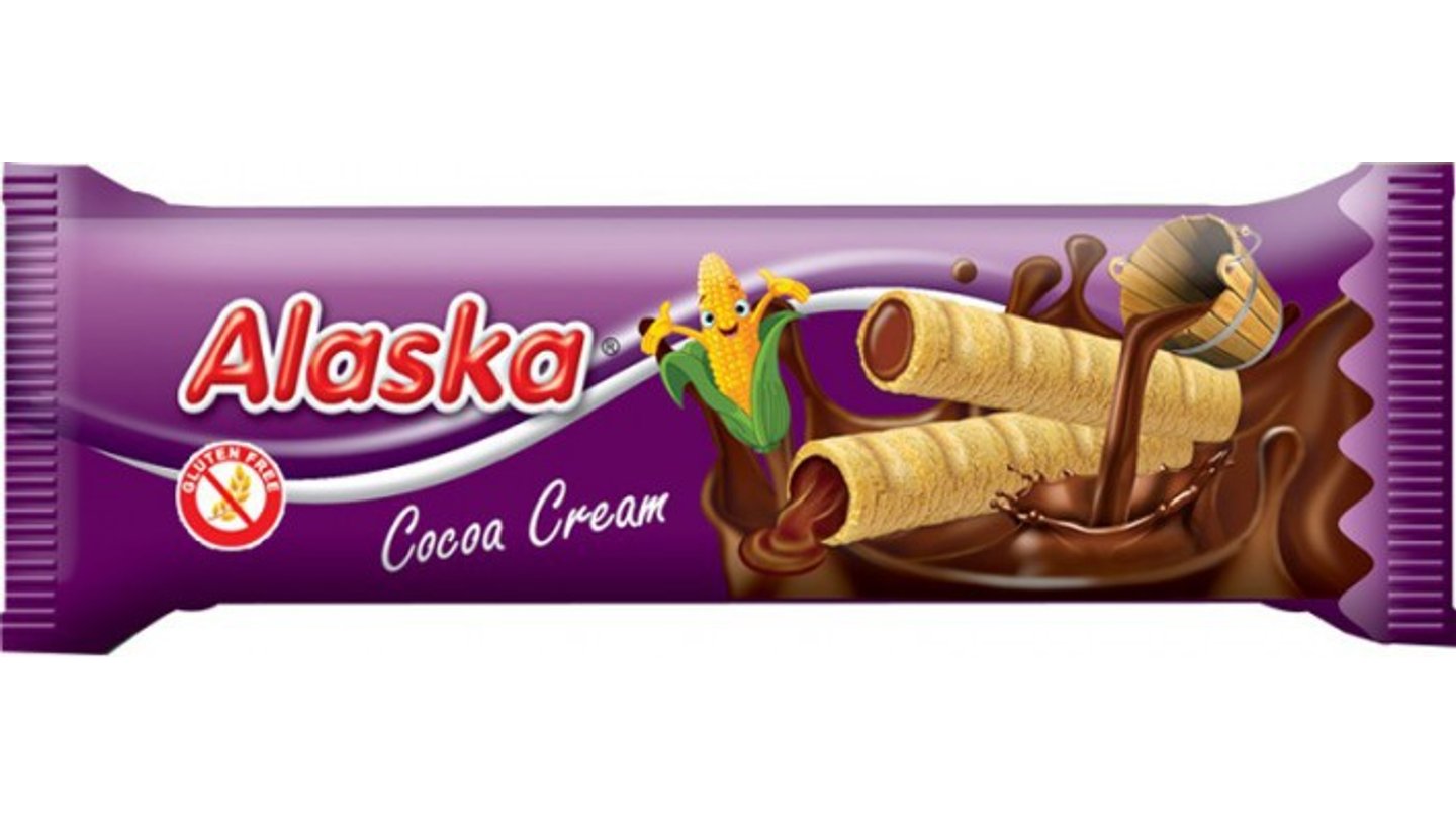 Alaska Trubičky 18g Kakao