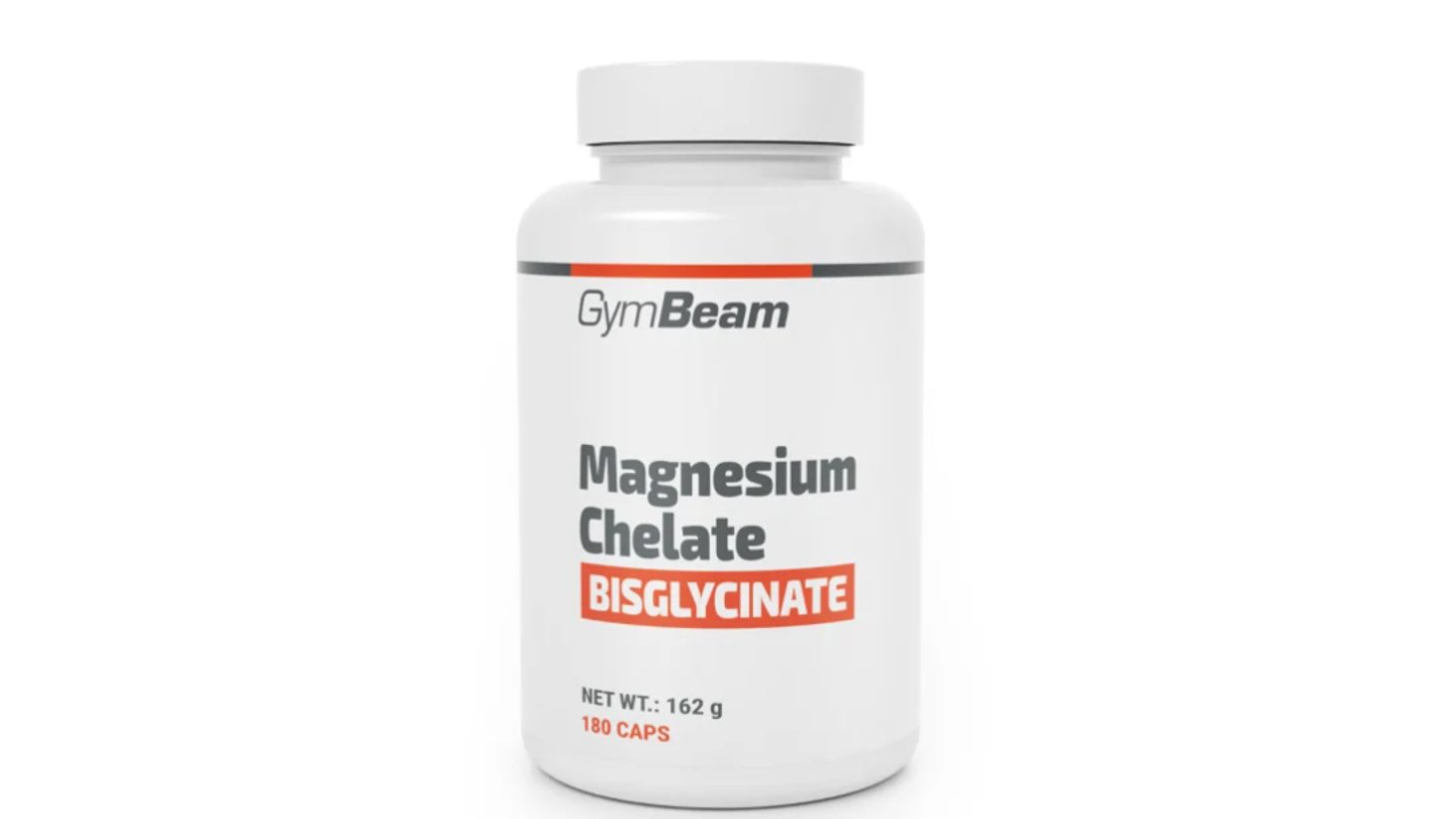 Magnézium chelát (bisglycinát) - GymBeam - 90 kapslí