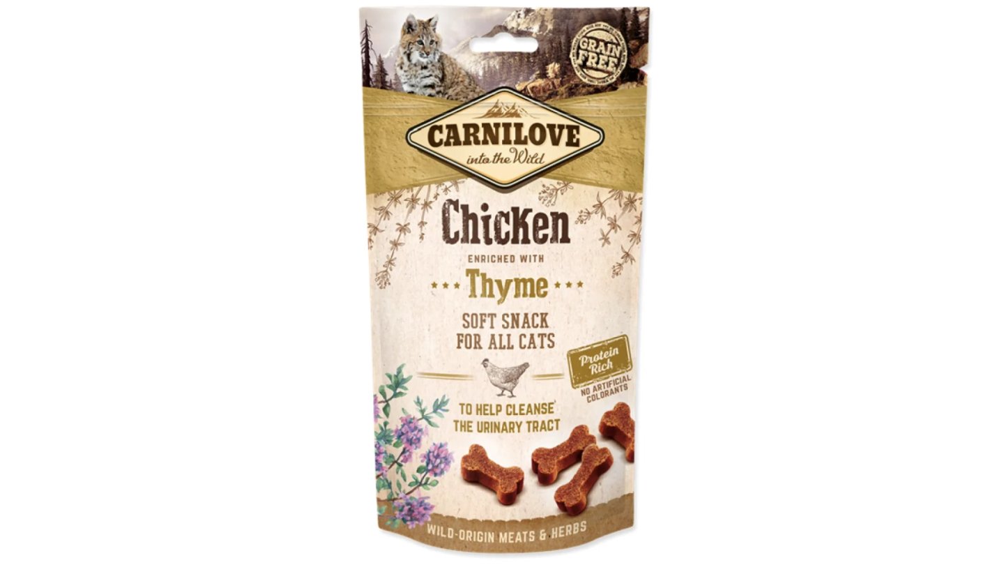 Carnilove Cat Semi Moist Snack Chicken&Thyme 50g