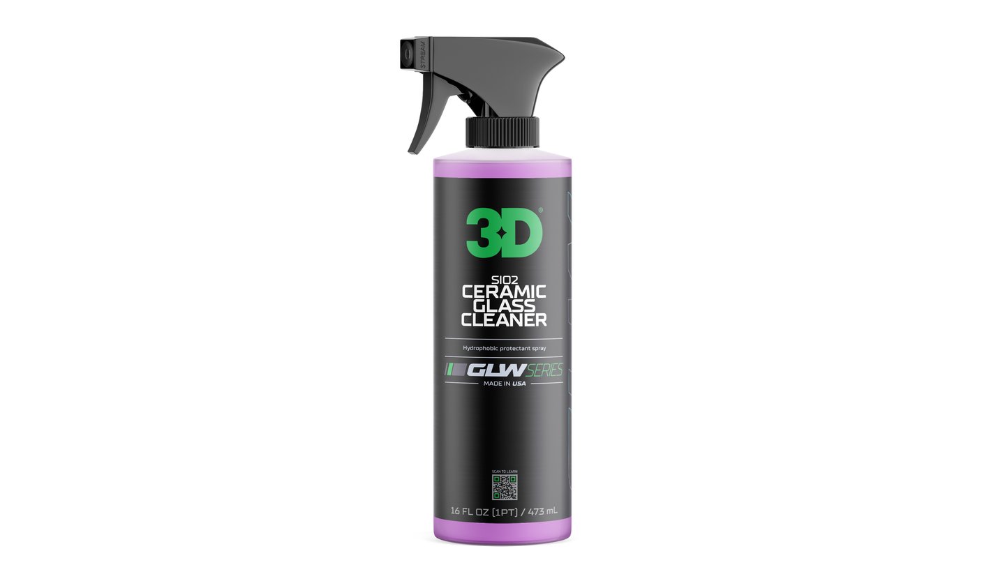 KERAMICKÝ ČISTIČ NA SKLA - 3D GLW SERIES SiO2 CERAMIC GLASS CLEANER 473 ml