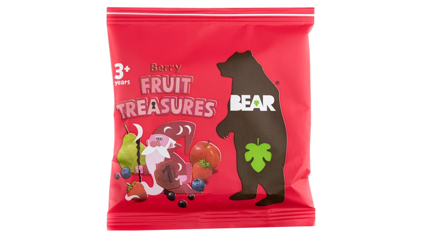 Bear Fruit Treasures jahoda a borůvka 