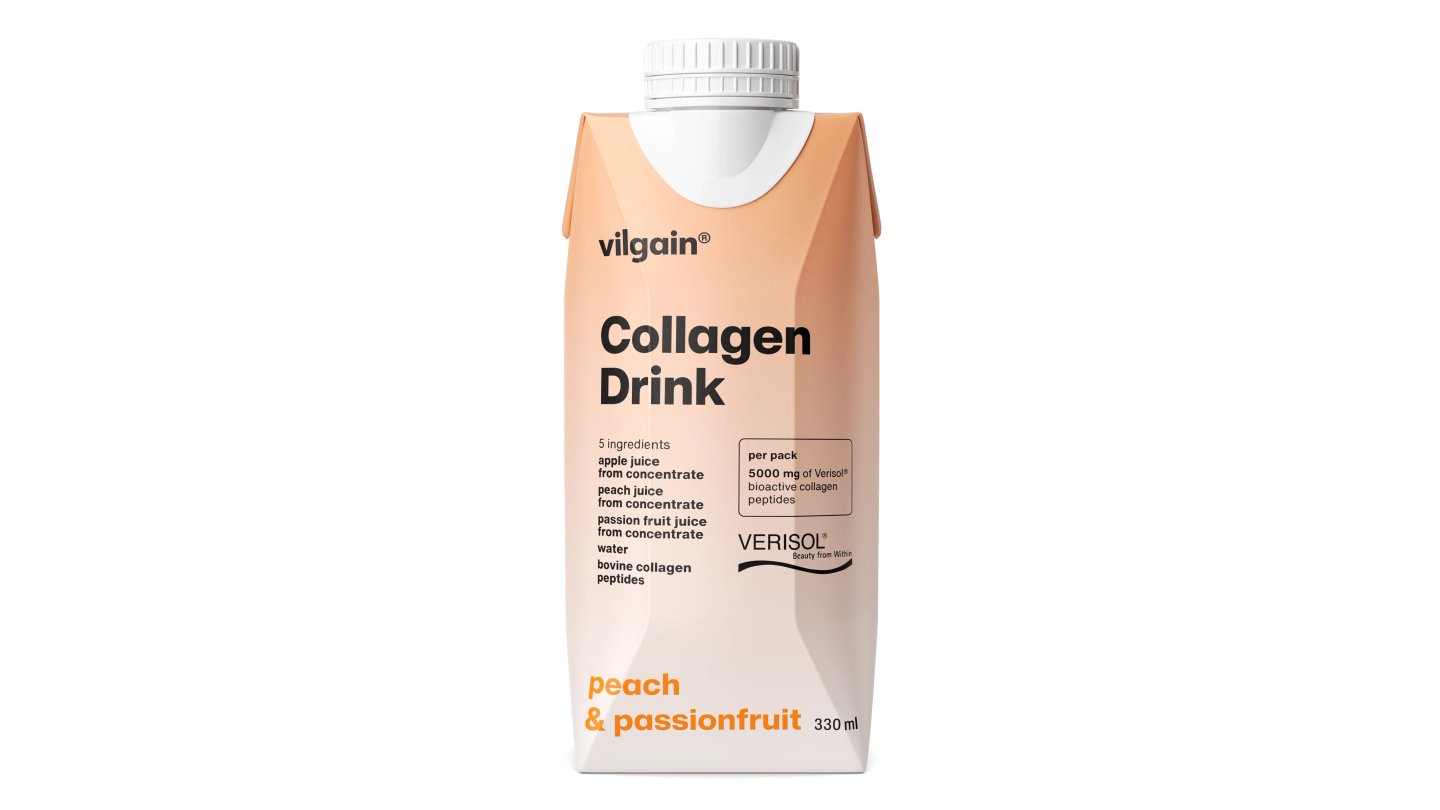 Vilgain Collagen Drink - Broskev a Marakuja 