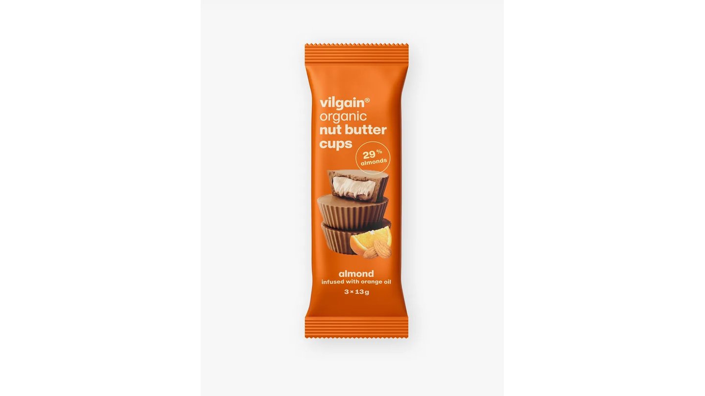 Vilgain Nut Butter Cups - Mandle s Pomerančem