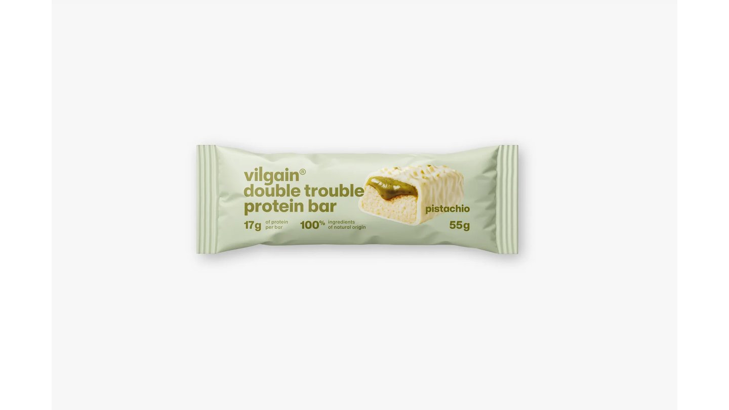 Double Trouble Protein Bar - Pistácie 