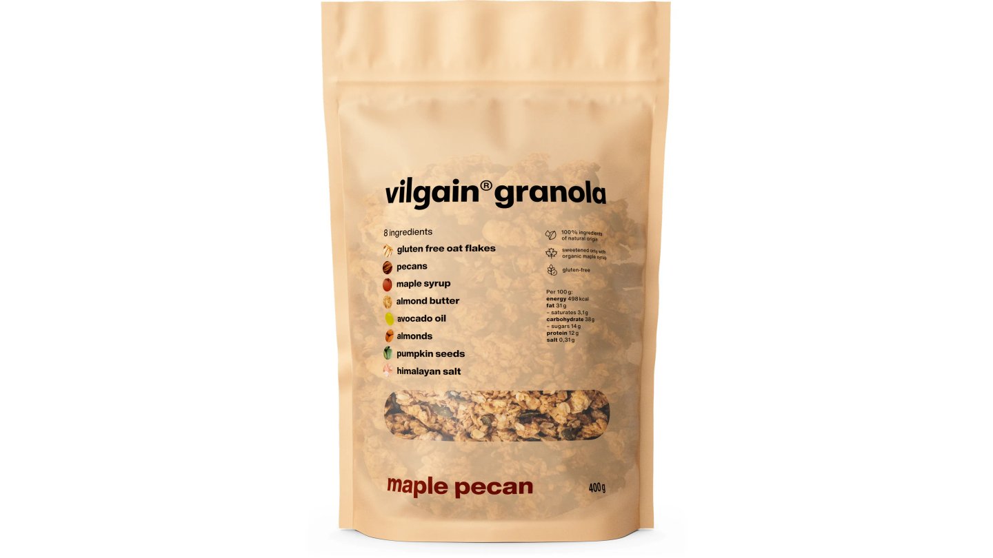Granola - Javorový sirup a pekany