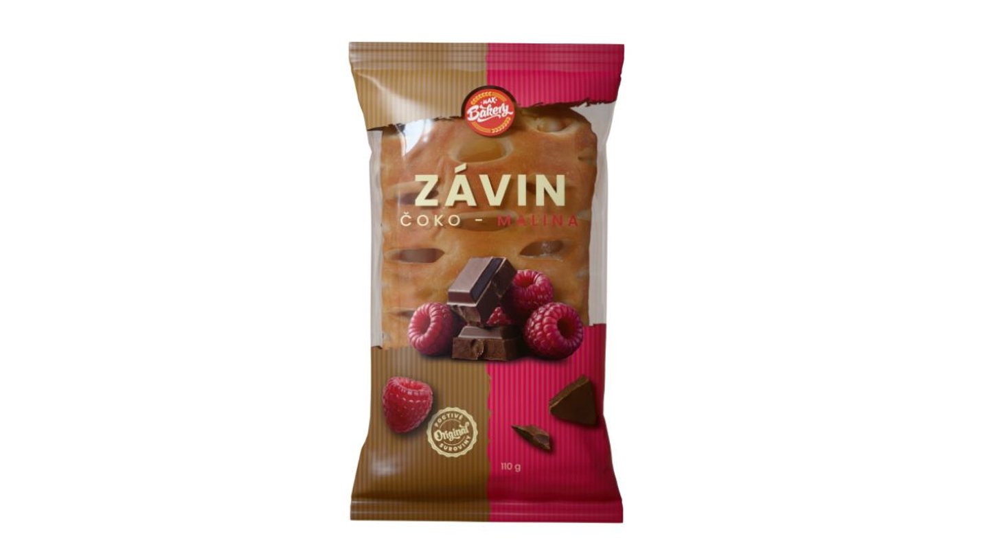 Závin Duo Čoko-Malina 110g