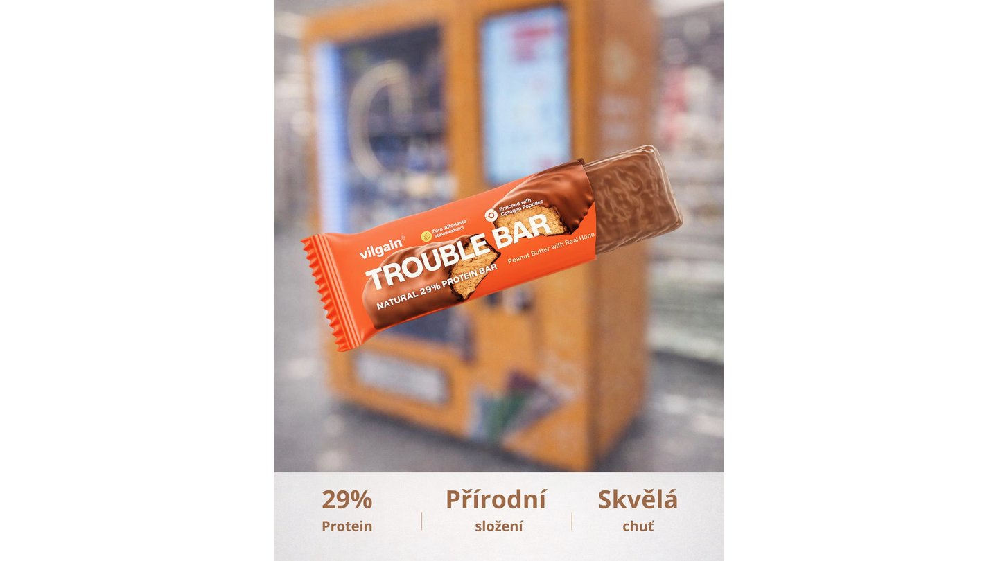 Trouble Protein Bar med a arašídy