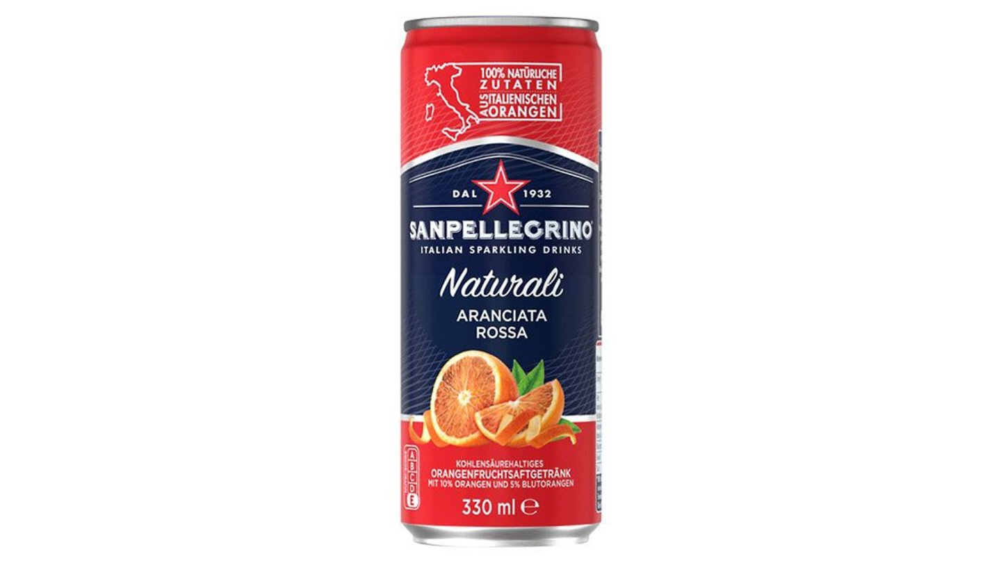 S.Pellegrino Červený pomeranč 0,33 l plech