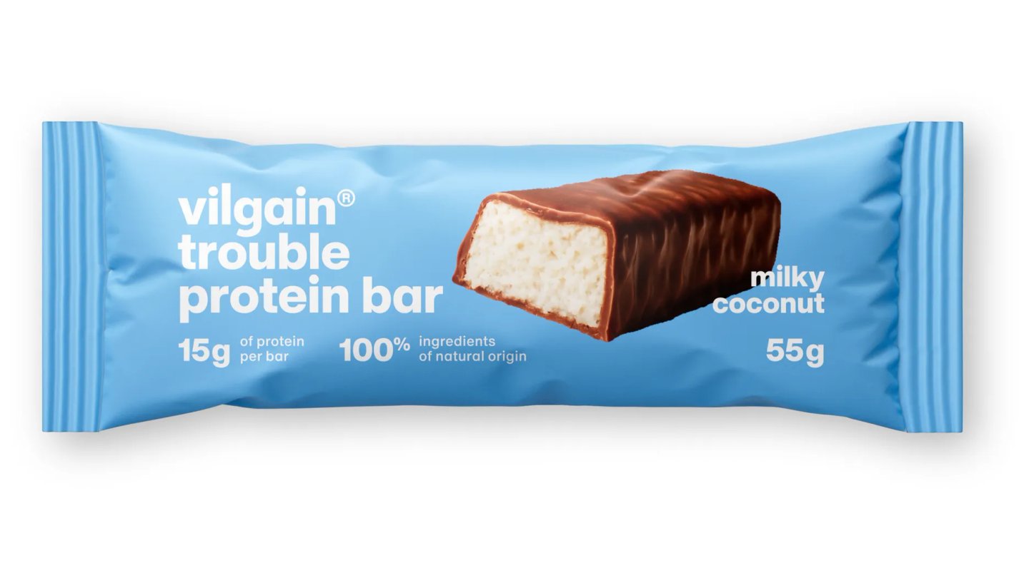 Trouble Protein Bar - Kokos s mléčnou čokoládou