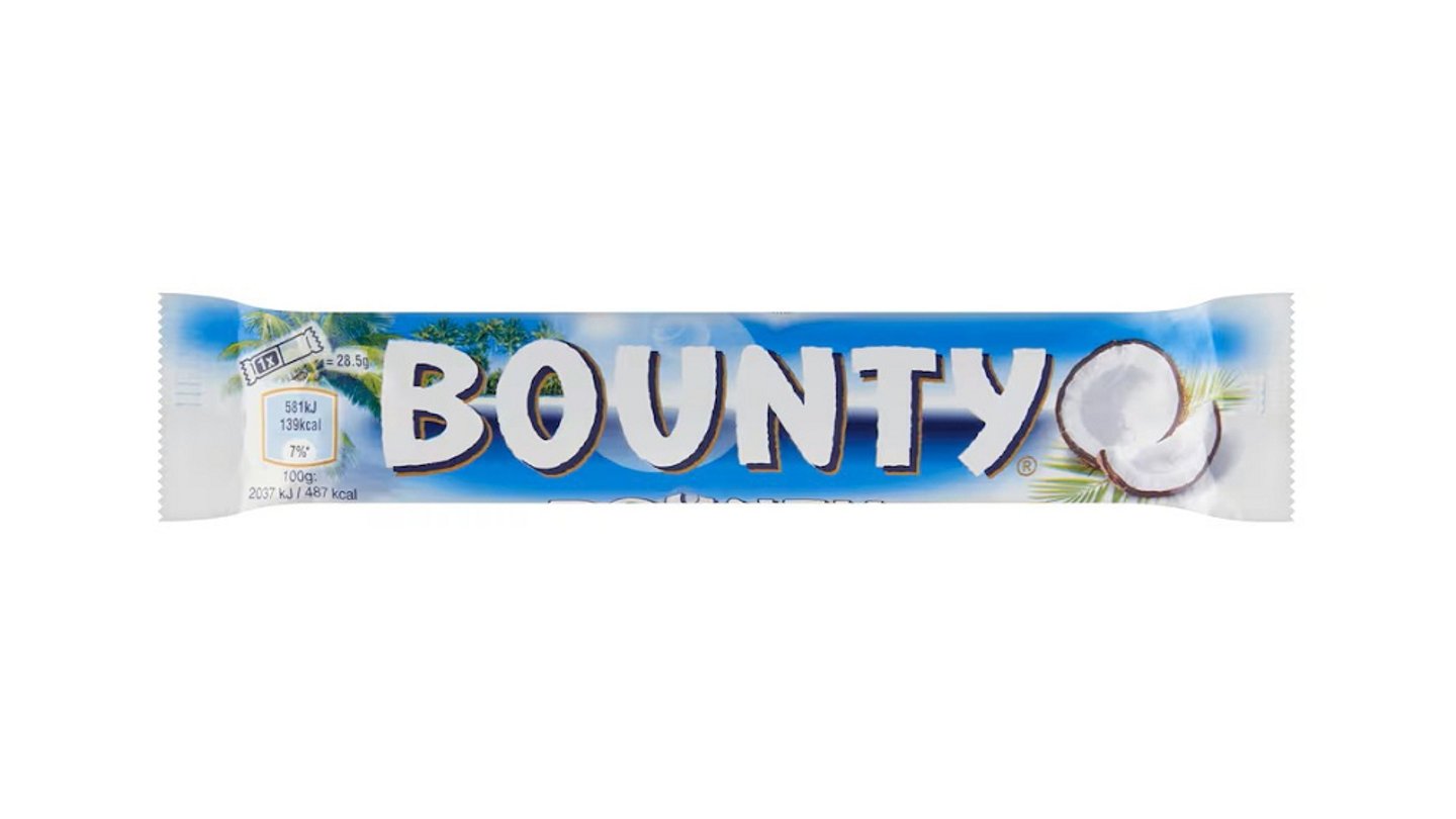 Bounty čokoládová tyčinka