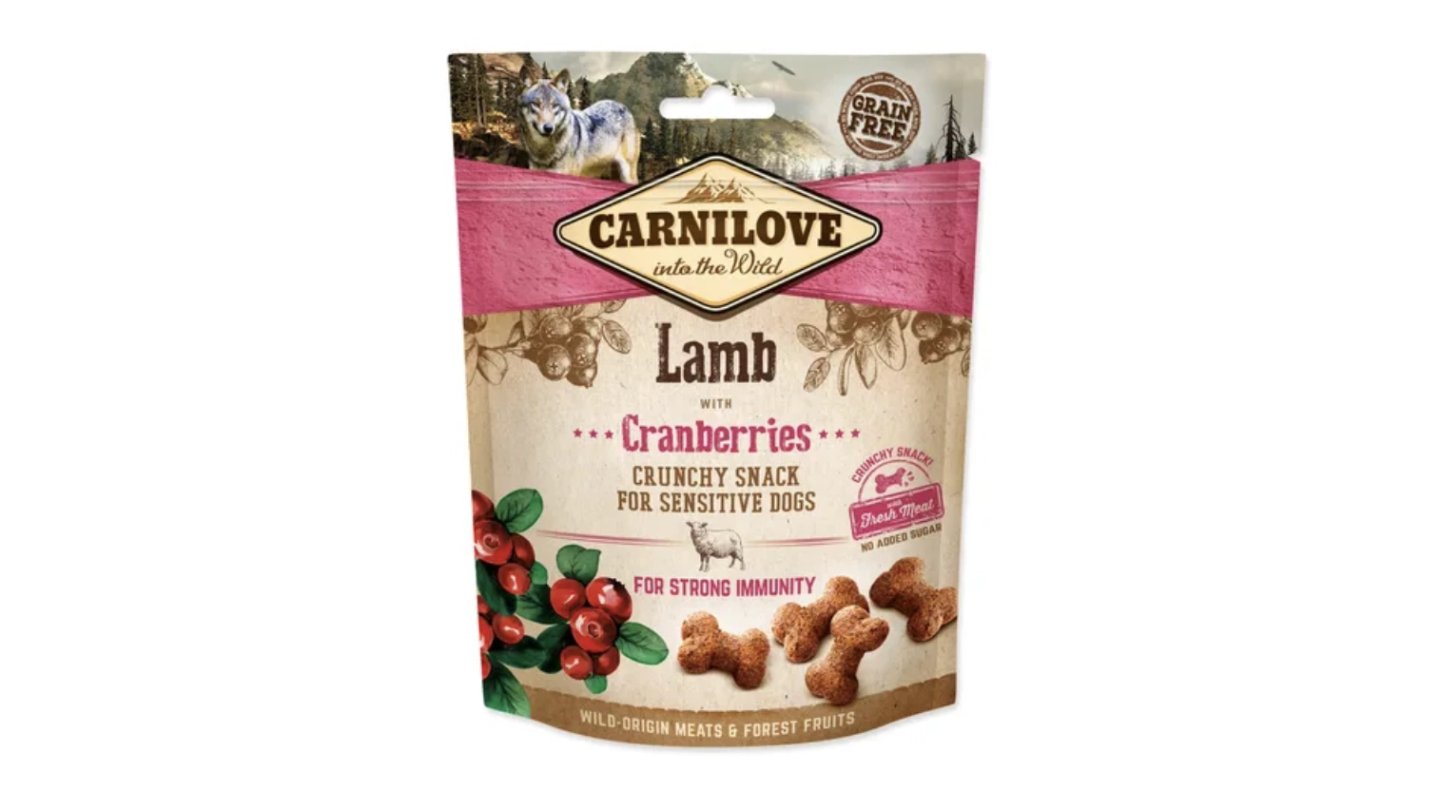 Carnilove Dog Crunchy Snack Lamb&Cranberries 200g