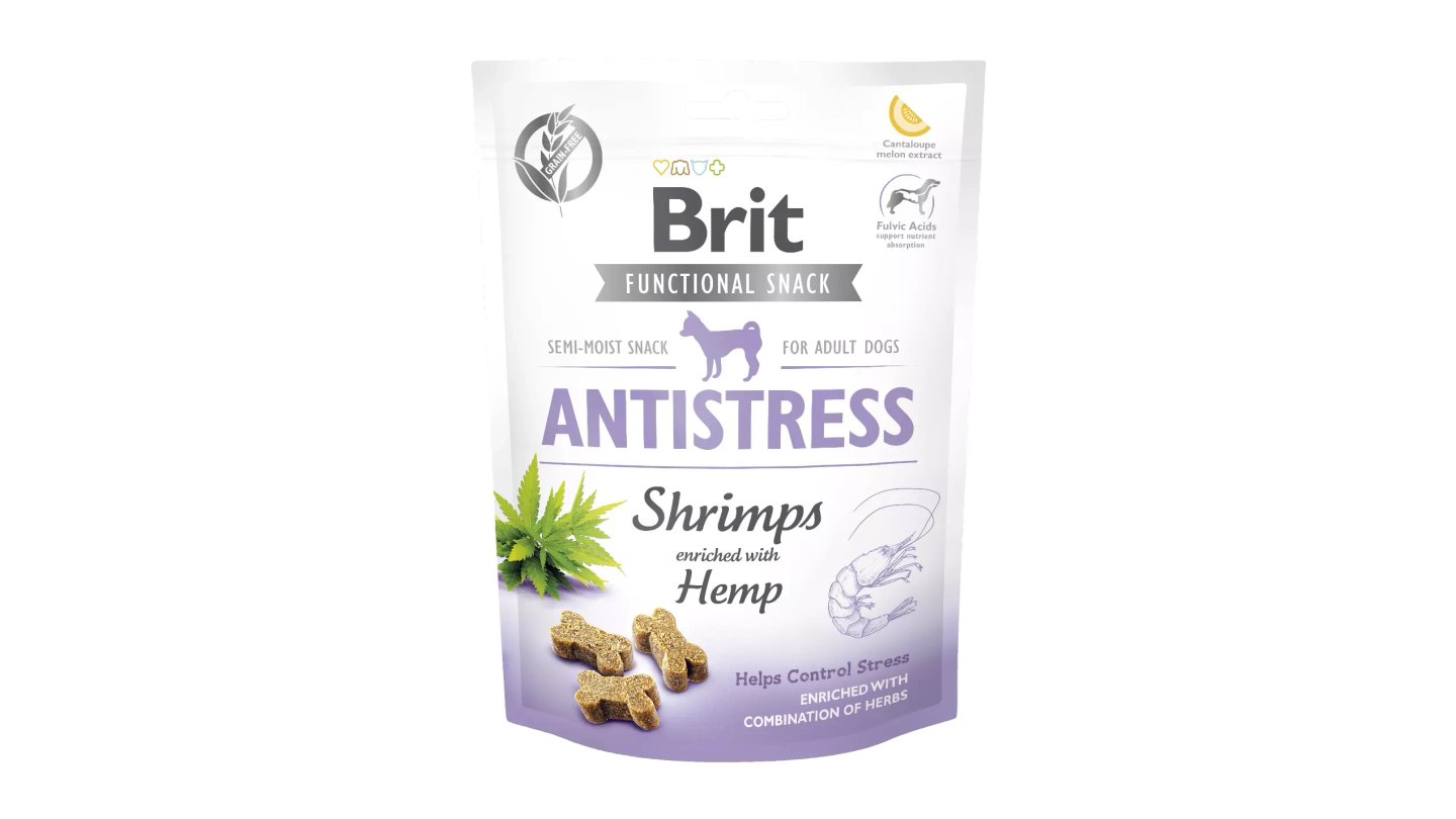 Brit Snack Antistress Shrimps 150g
