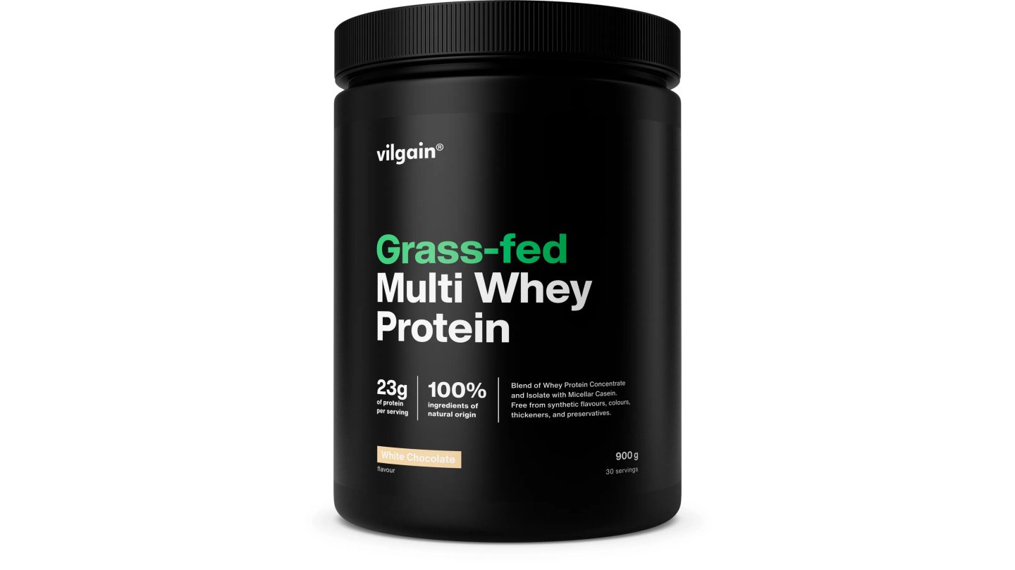 Grass-Fed Multi Whey Protein - Biela čokoláda