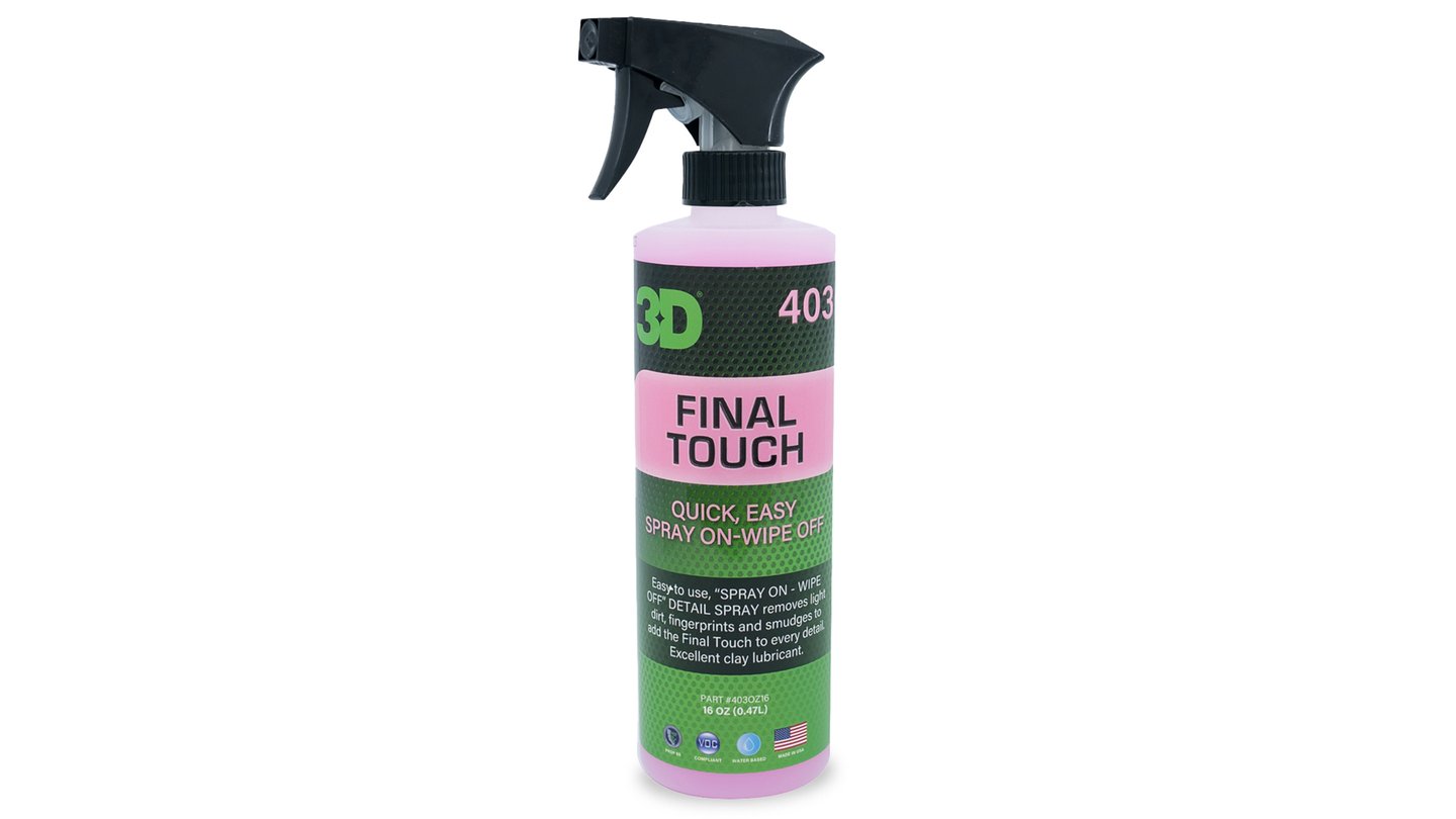 PRÉMIOVÝ DETAILER NA INTERIÉR A EXTERIÉR - 3D FINAL TOUCH 473 ml
