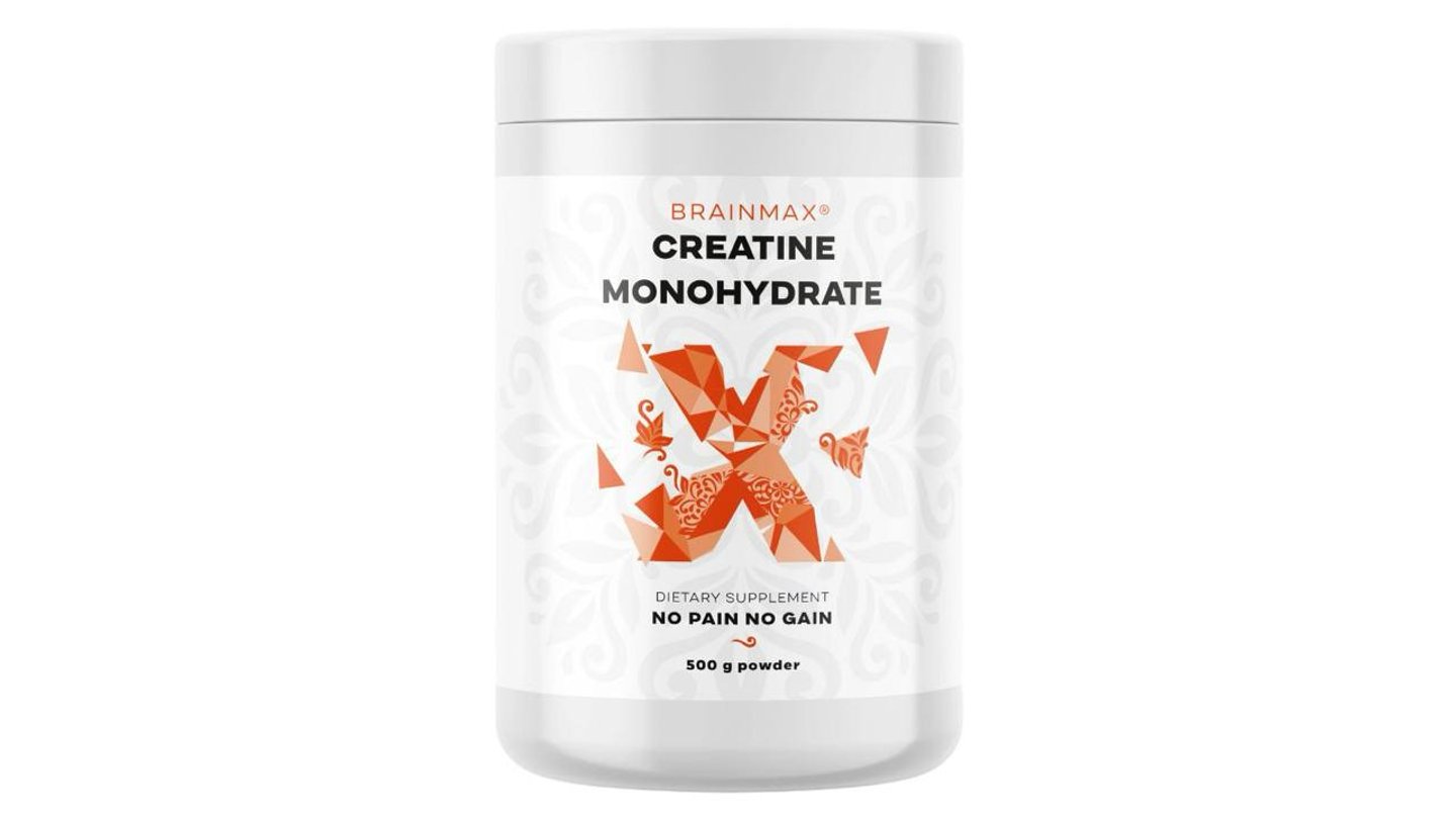 BrainMax Creatine Monohydrate, Kreatin monohydrát, 500 g