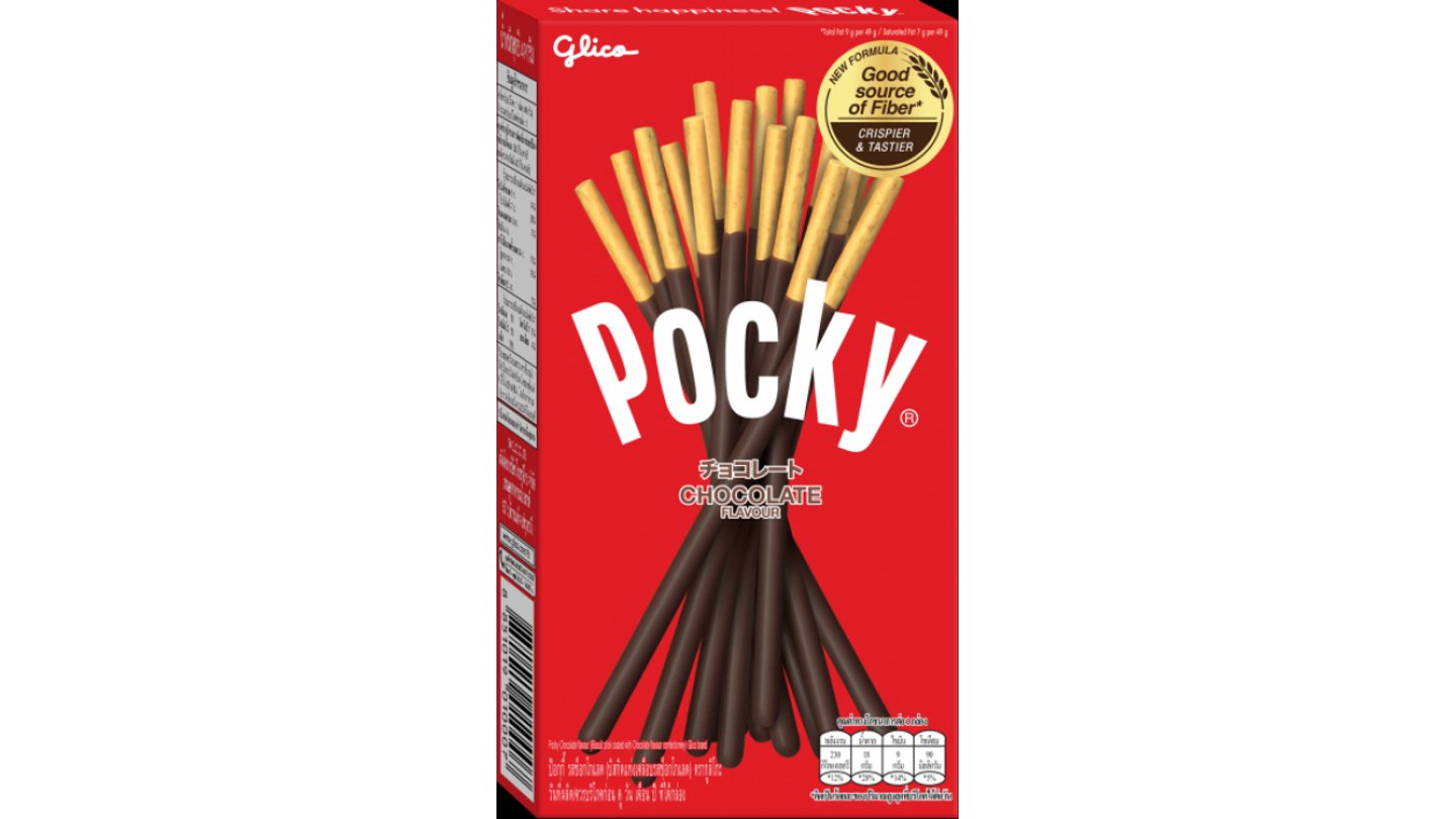 Pocky tyčinky 45g Čokoláda