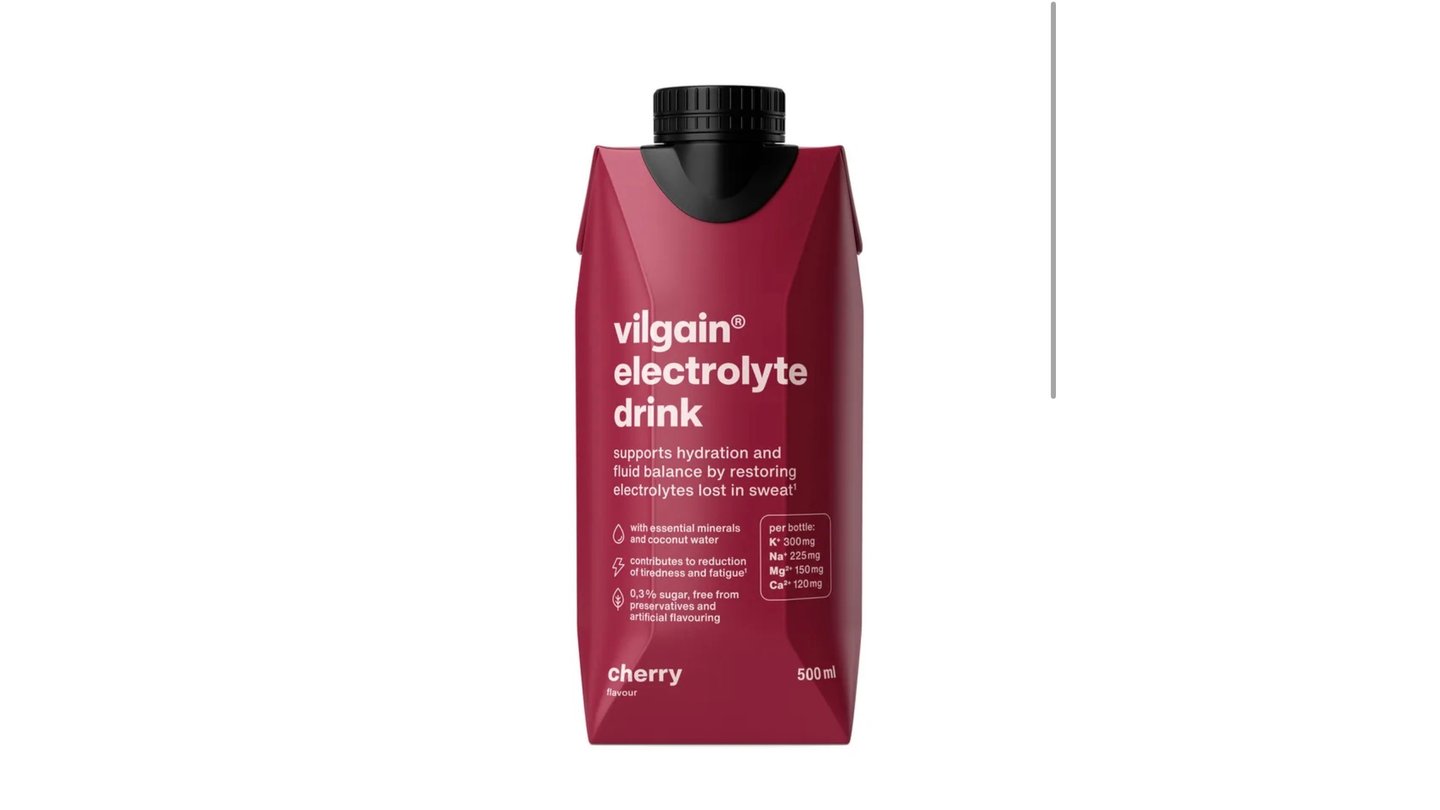 Vilgain Electrolyte Drink Třešeň 