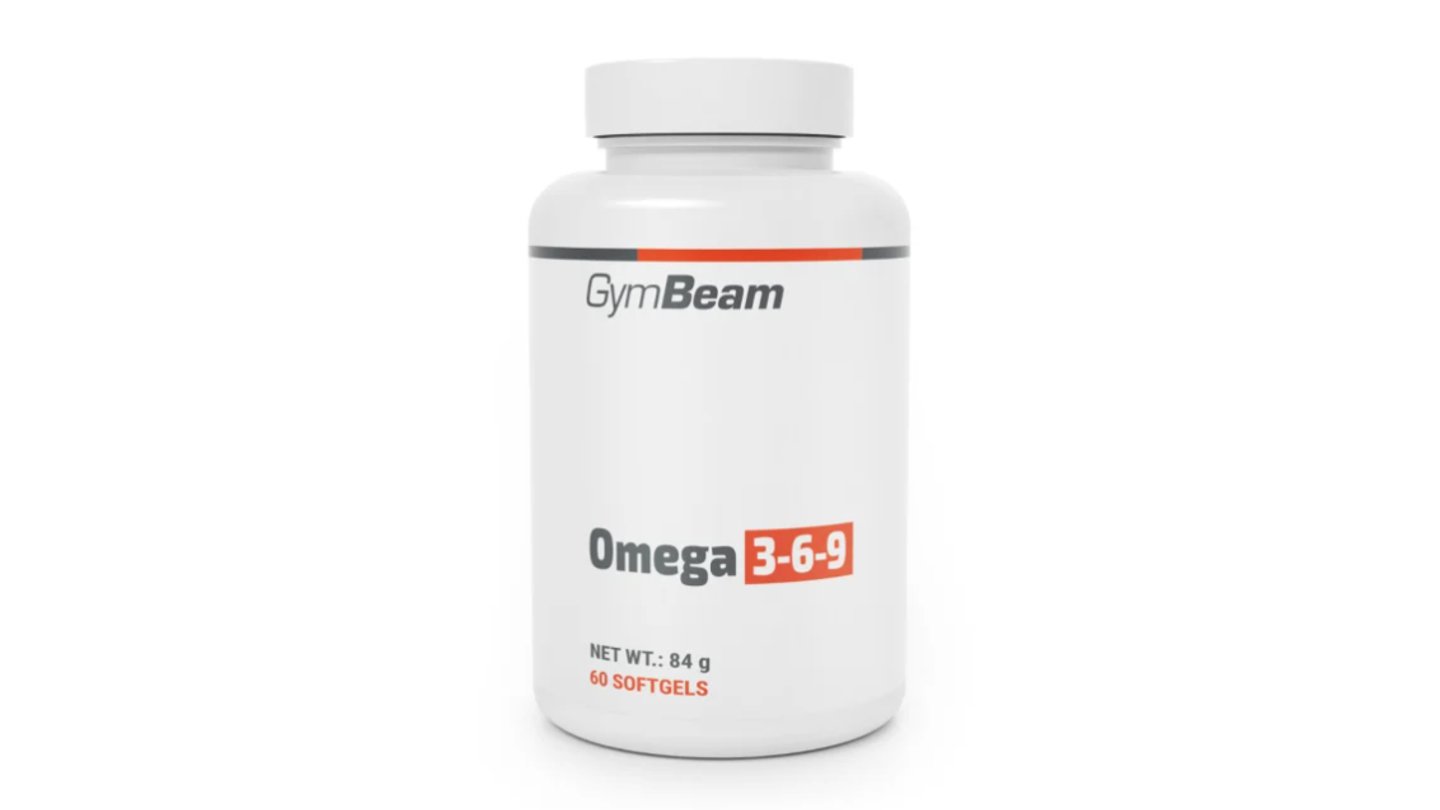 Omega 3-6-9 - GymBeam - 60 kapslí