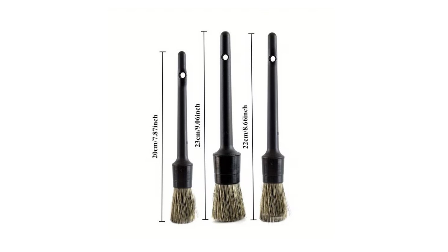 Detailing štetec na disky a pneumatiky mix veľkostí