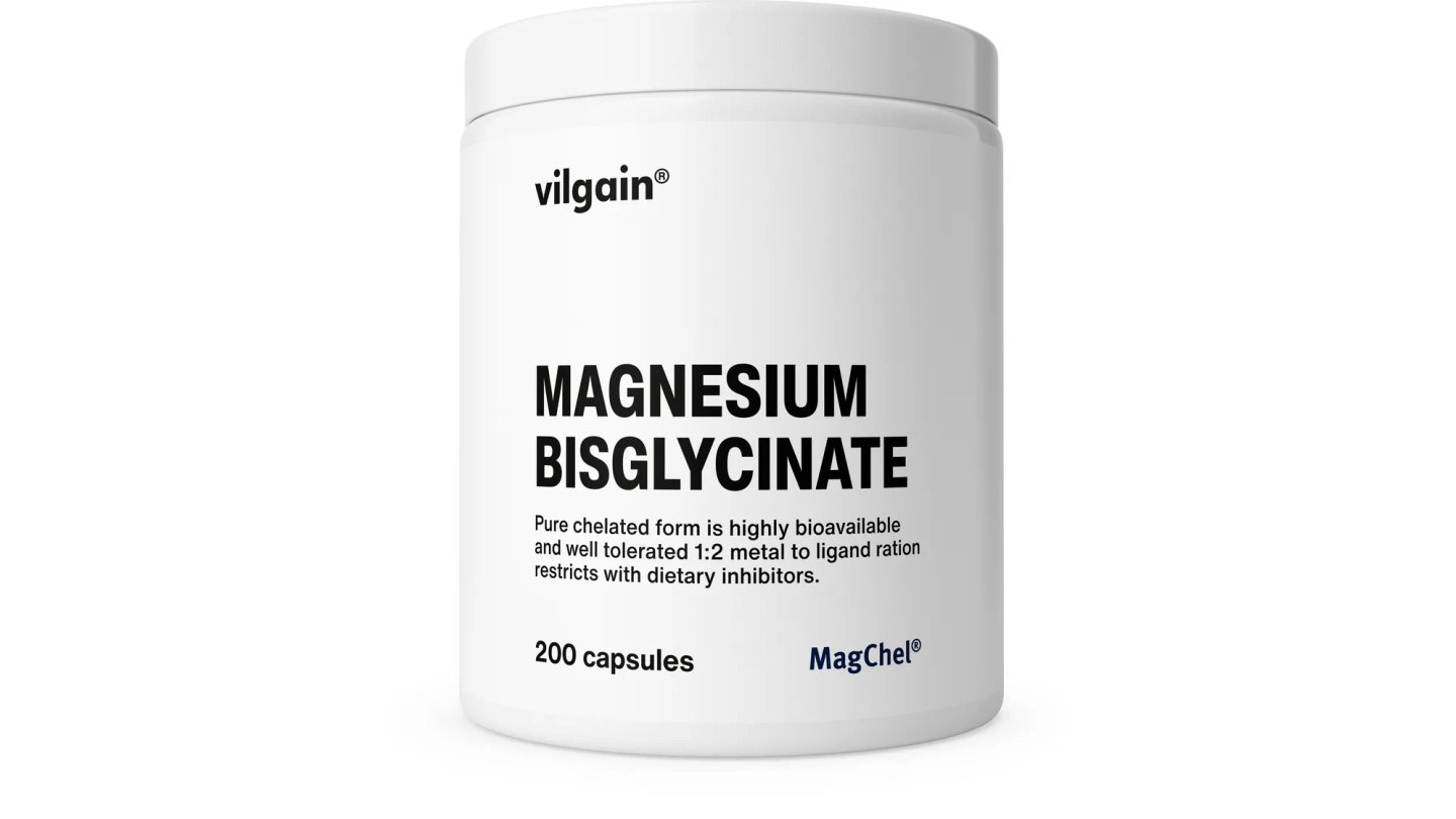 Magnézium bisglycinát – 200 kapsúl
