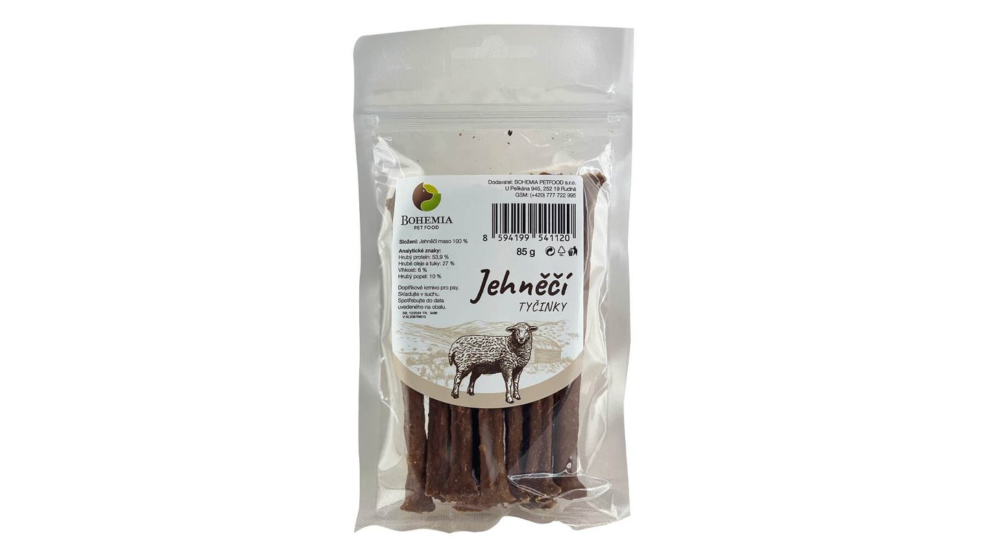 BOHEMIA Jehněčí tyčinky 85g