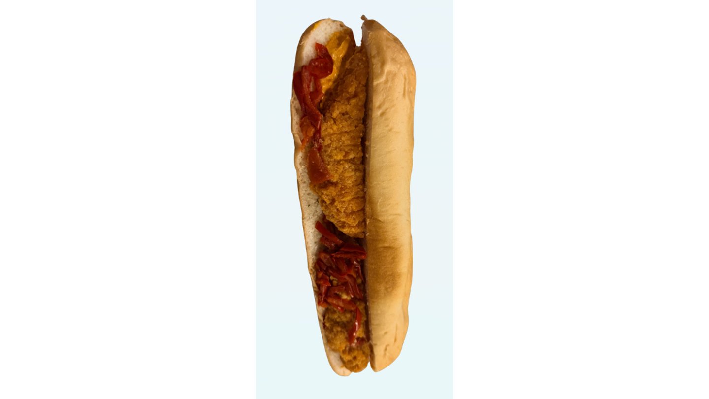 Bageta s kuřecím masem 275g
