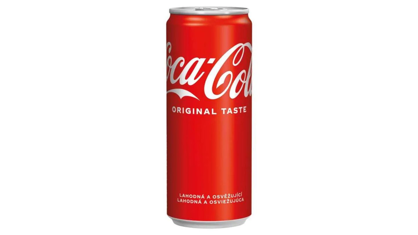Coca Cola 0,33l plech
