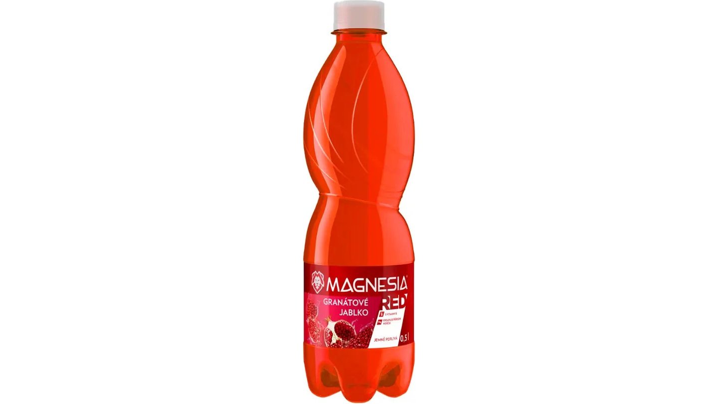 Magnesia RED Granátové jablko jemně perlivá 0,5l
