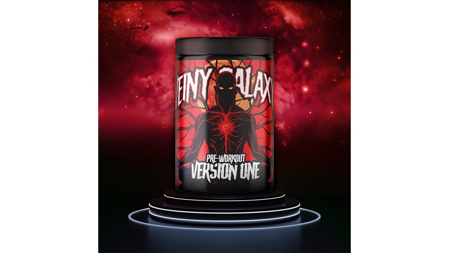 VeinyGalaxy Pre-Workout V1 – 600 g (jahodová limonáda)