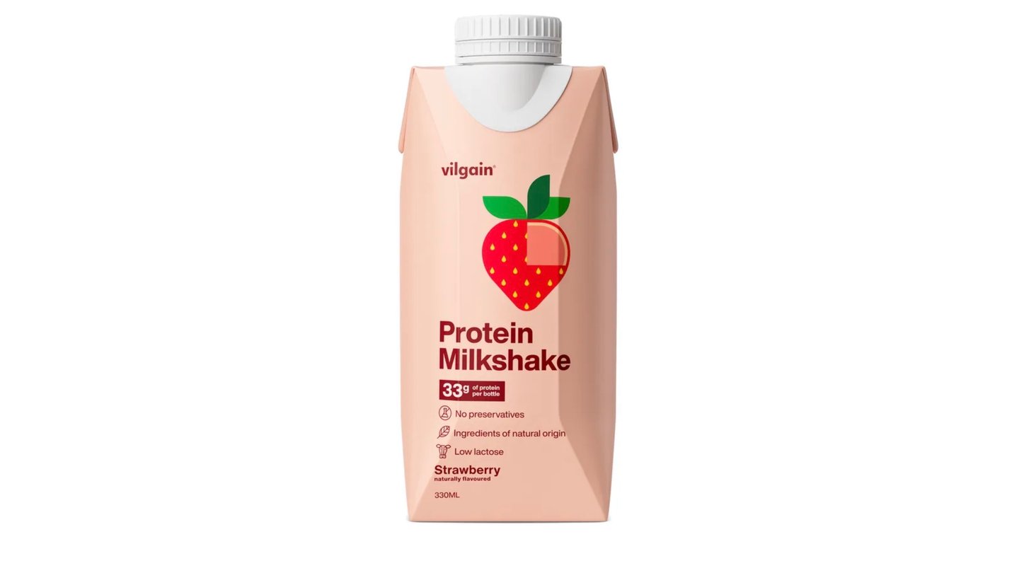 Vilgain Protein Milkshake Jahoda 