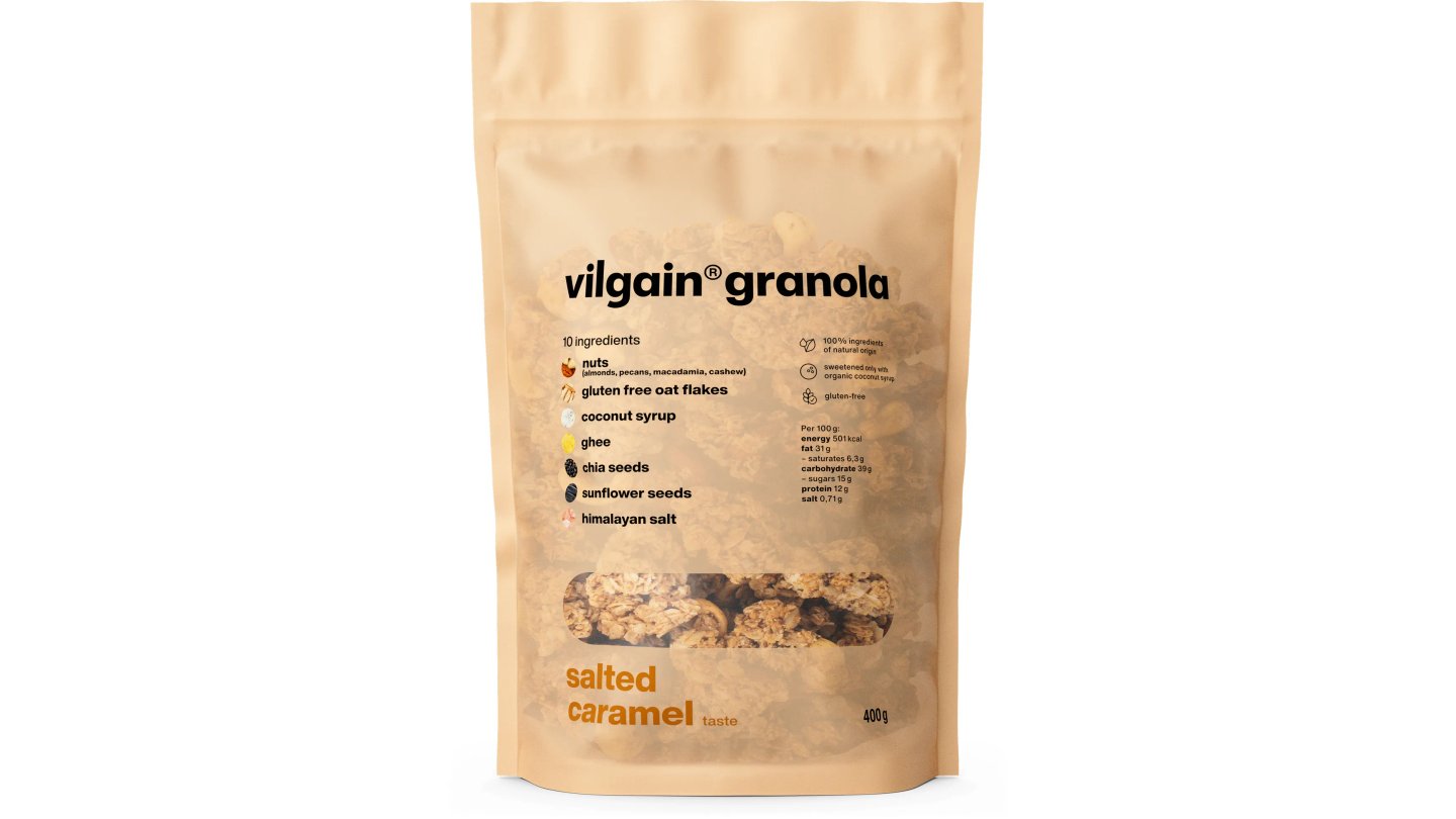 Granola - Slaný karamel