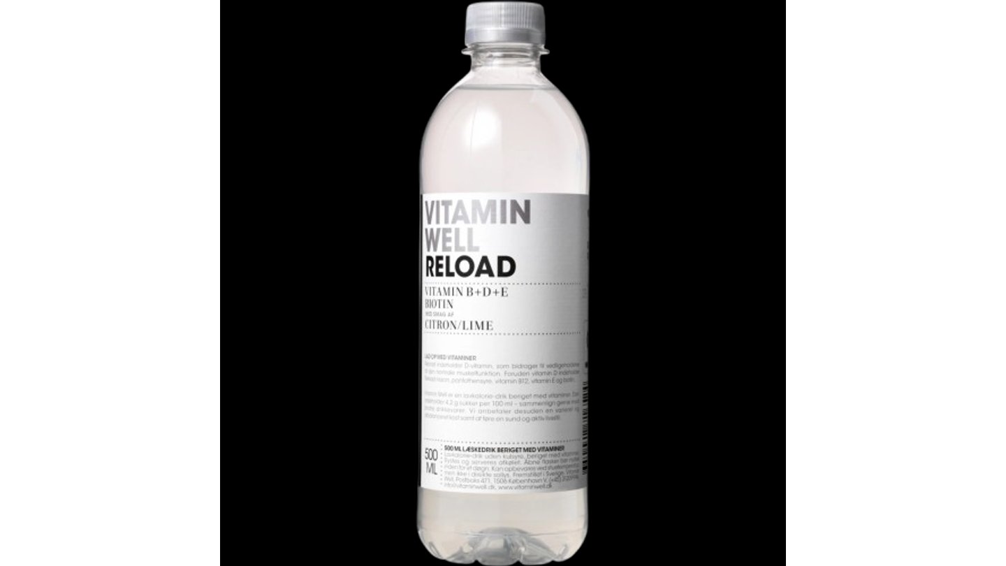 Vitamin Well Reload citron a limetka 0,5 l
