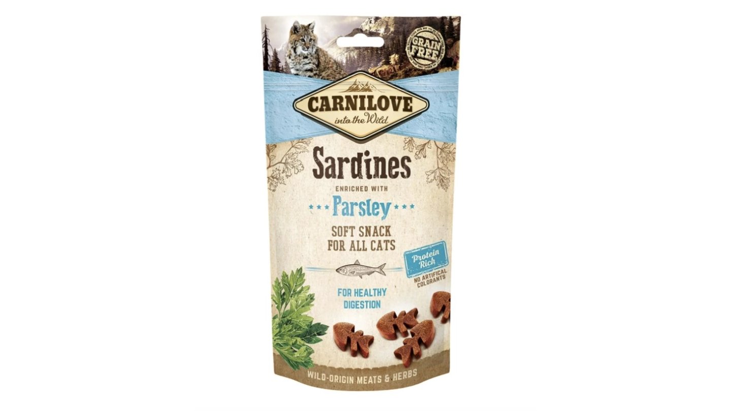 Carnilove Cat Semi Moist Snack Sardine&Parsley 50g
