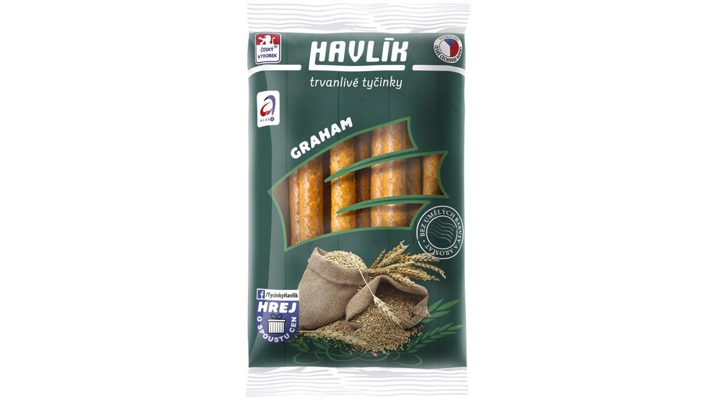 Tyčinky graham Havlík 90g