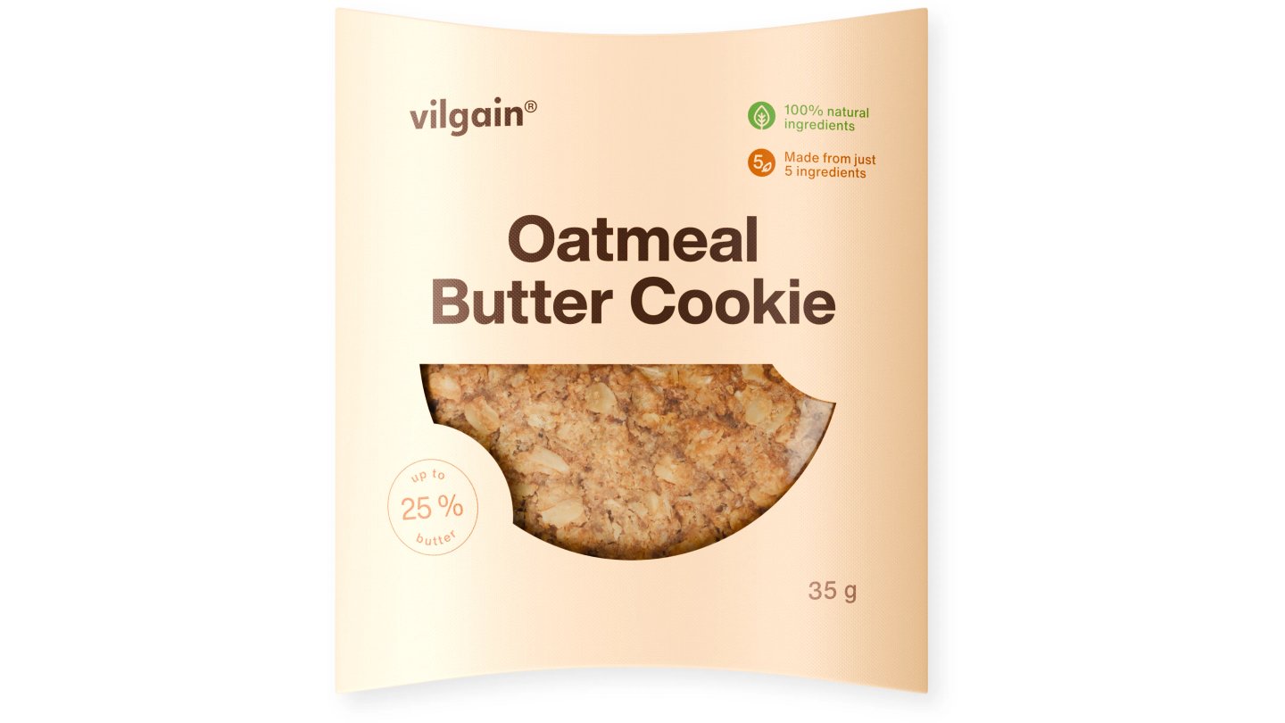 Vilgain Oatmeal Butter Cookie – Máslová