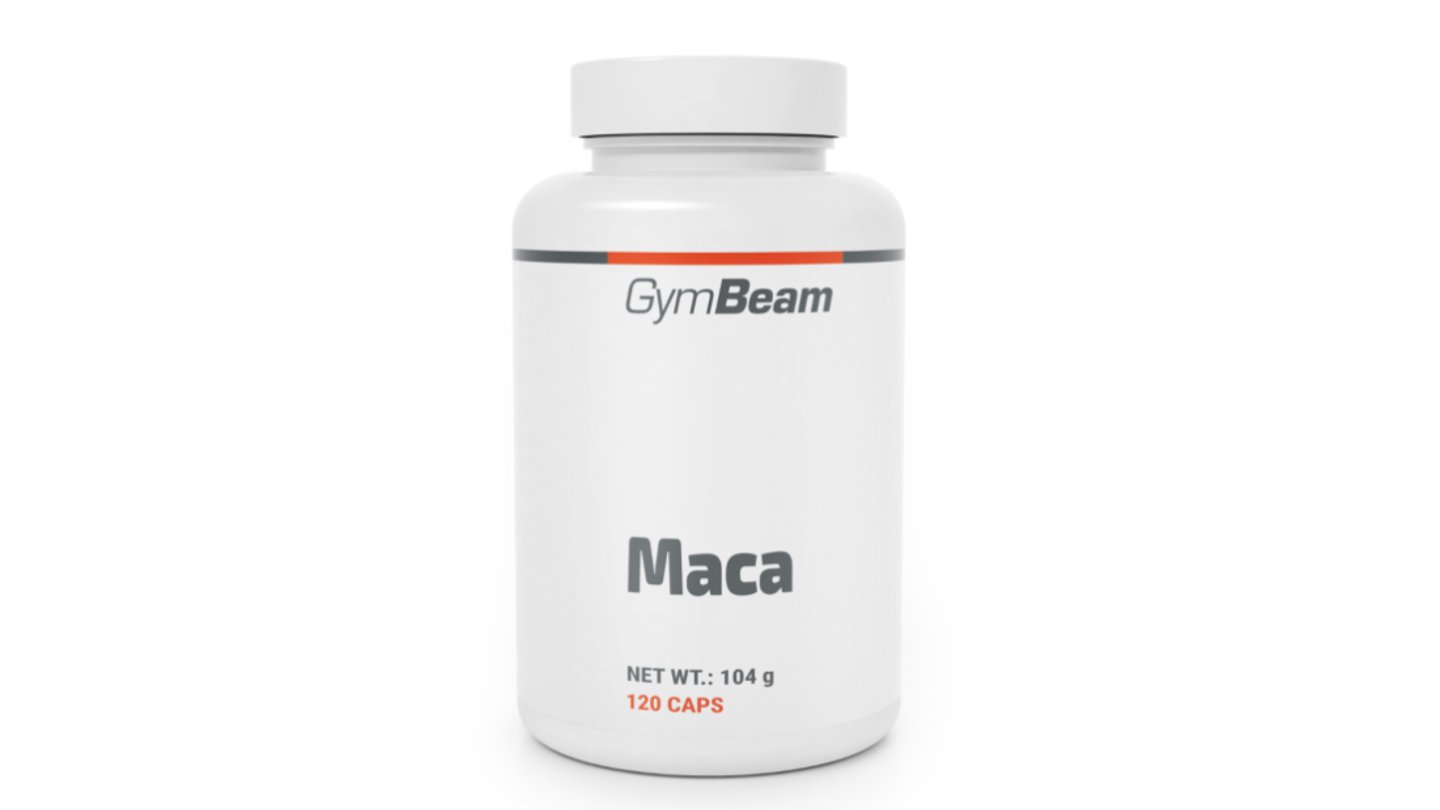 Maca - GymBeam - 120 kapslí