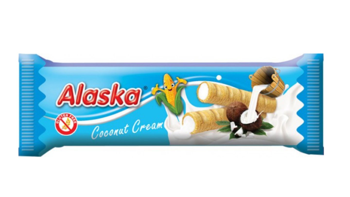 Bezlepková Alaska Trubička kukuřičná mléčná 18 g 