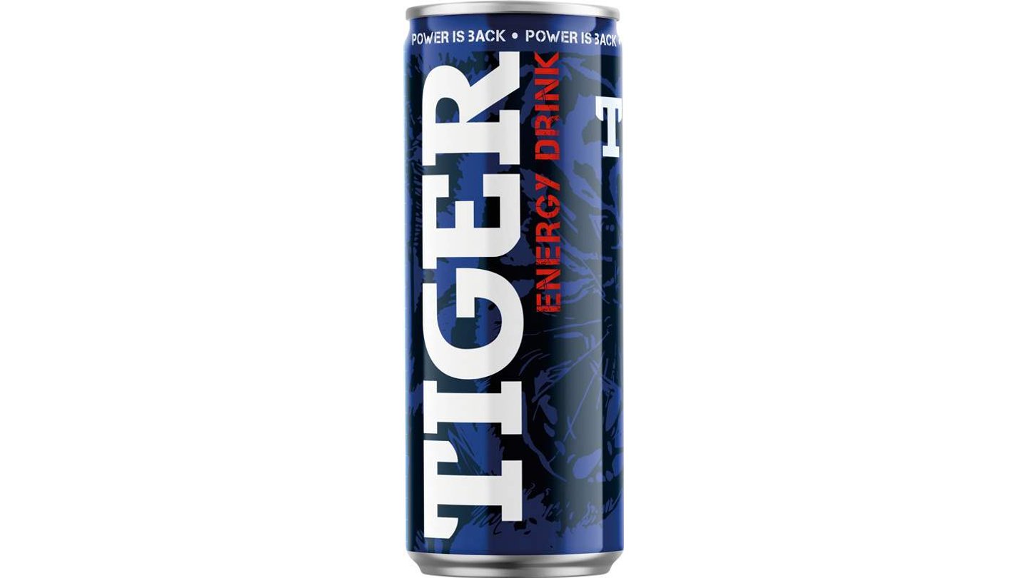 TIGER 0,25l Classic energy drink - není určeno pro děti do 15 let!