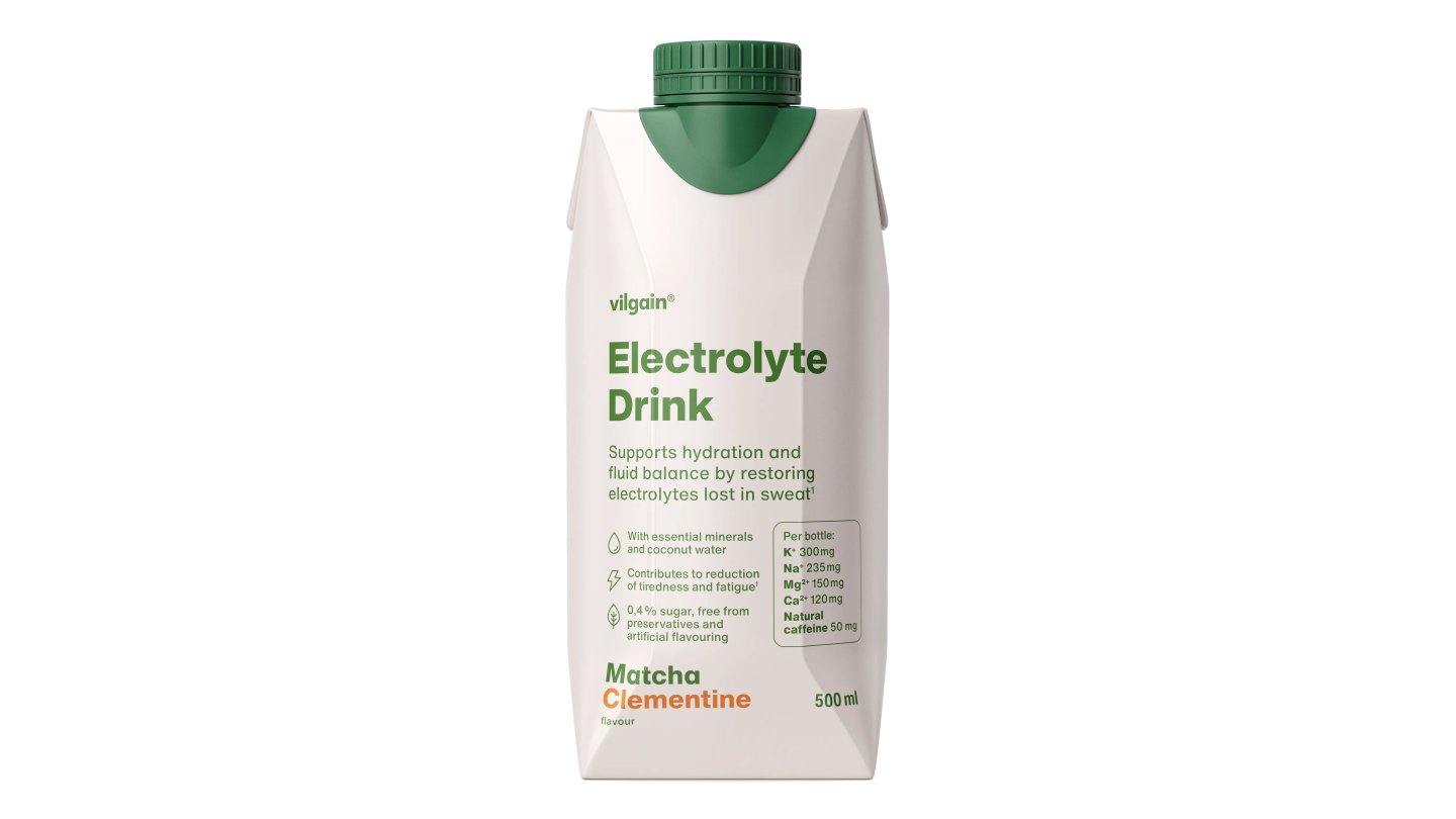 Vilgain Electrolyte Drink - Mandarinka a Matcha 