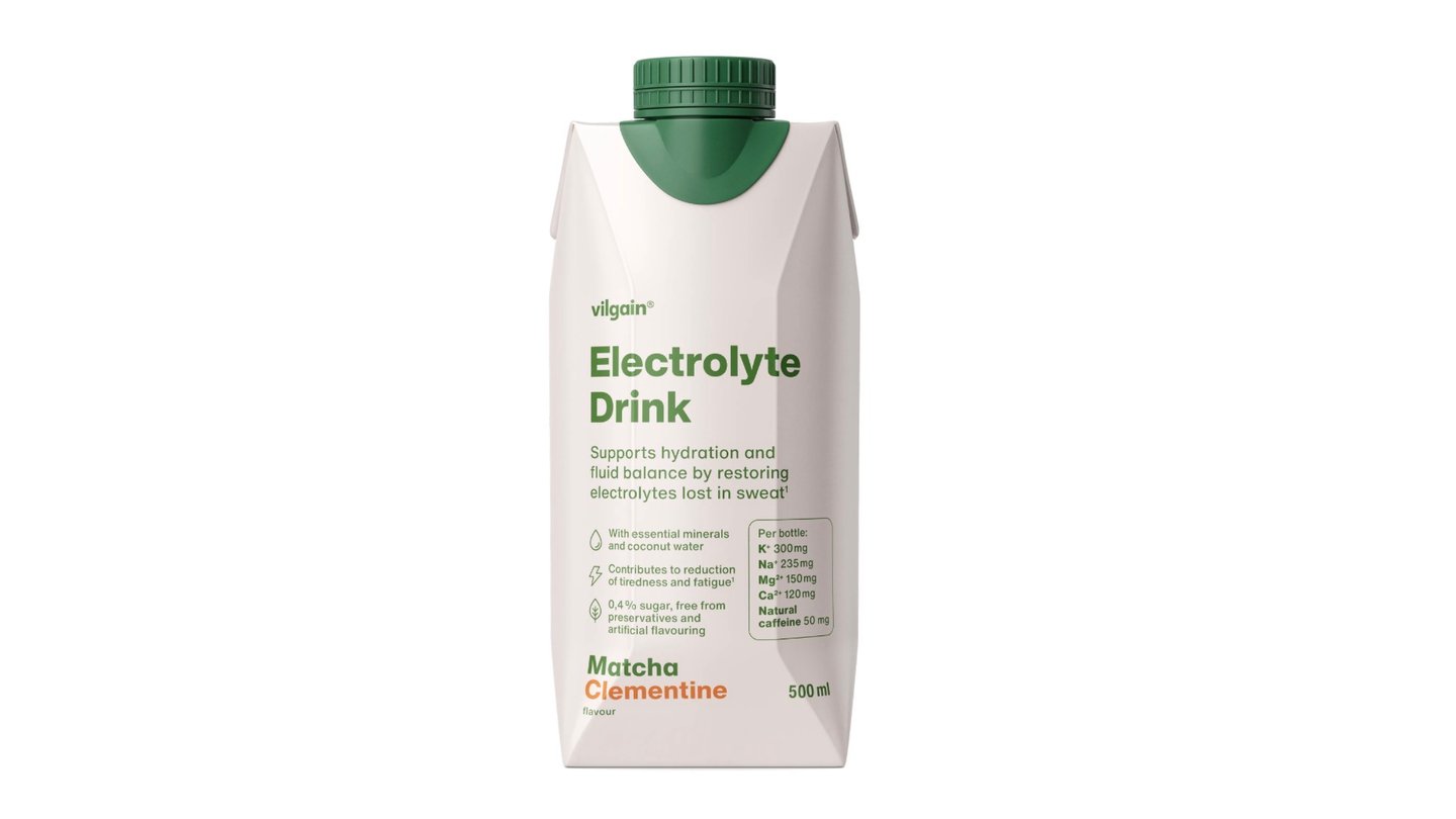Electrolyte Drink Mandarinka a matcha 500ml