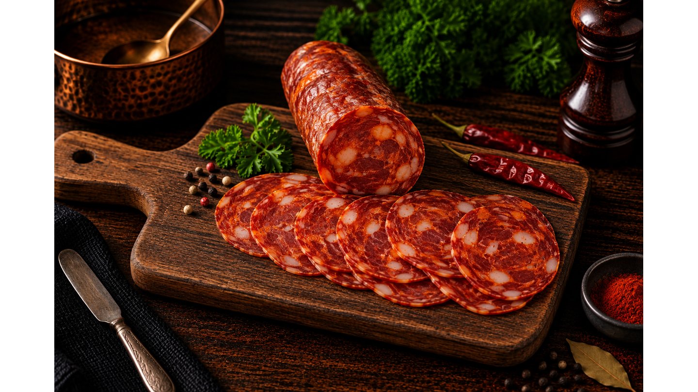 chorizo salám krájené 75g