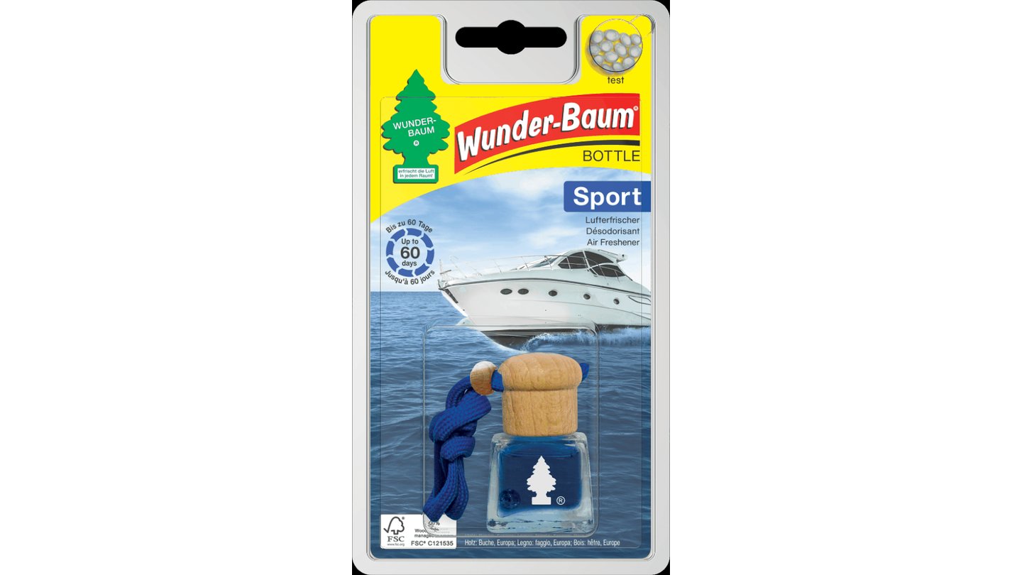 Wunder-baum Classic tekutý - sport 4,5ml