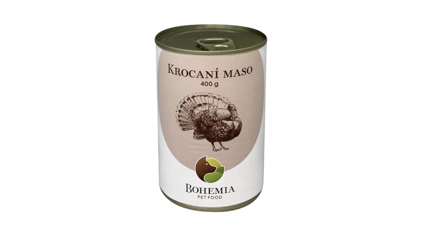 BOHEMIA Krocaní maso ve vlastní šťávě 400g