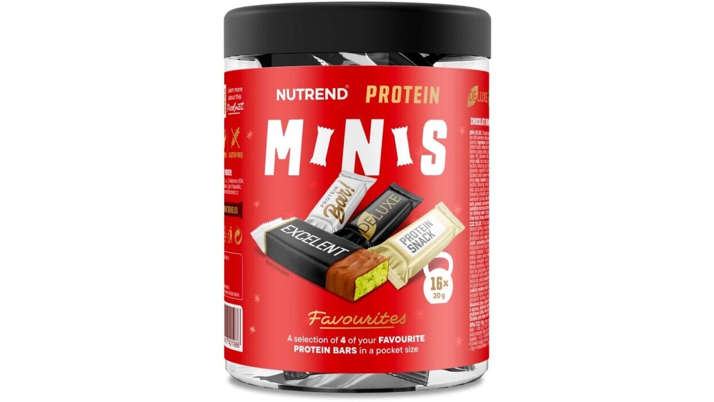 Protein Minis - 16 oblíbených proteinových mini tyčinek