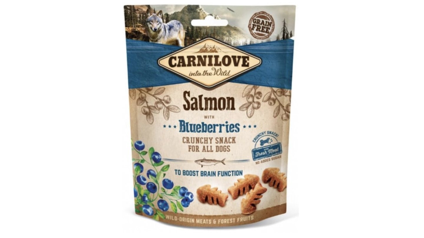 Carnilove Dog Crunchy Snack Salmon&Blueberries 200g