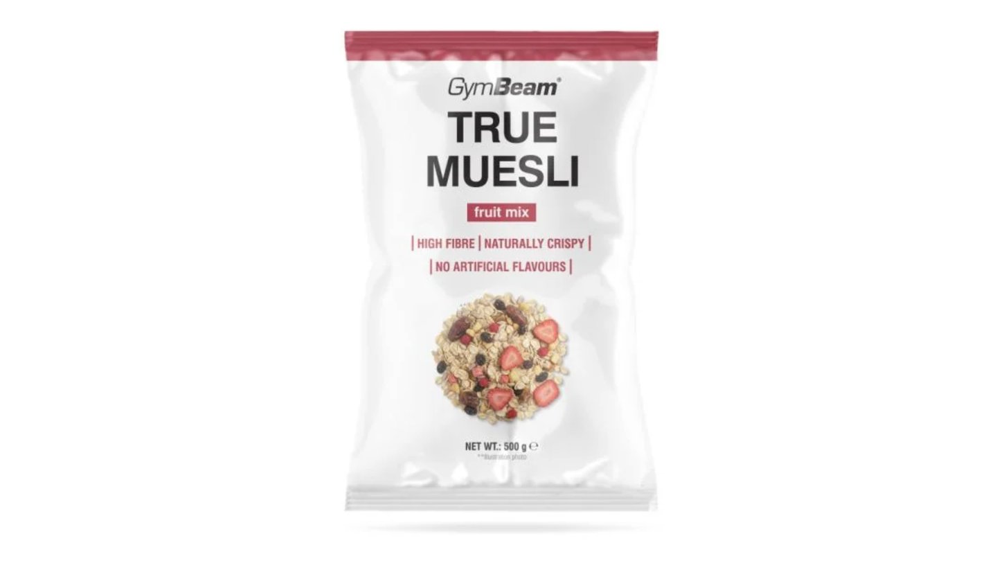 True Muesli - GymBeam - Fruit mix - 500 g